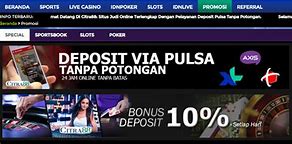 Situs Judi Bola Deposit Pakai Pulsa